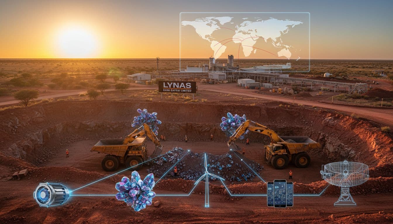 (LYSDY) Lynas Rare Earths